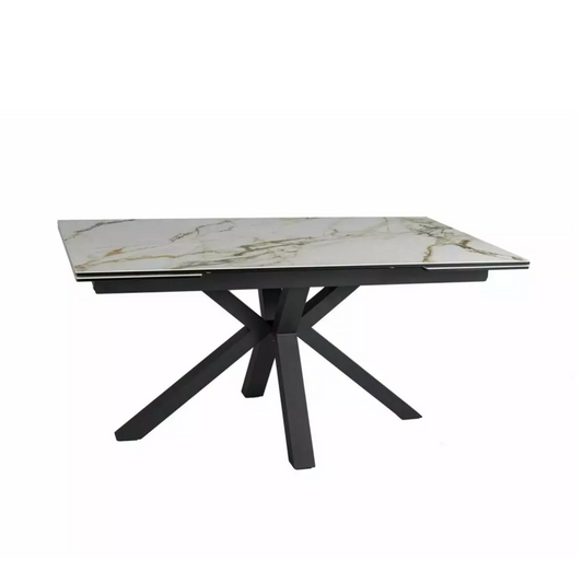 Galds GOLDI 76/90/160(240) cm balts - N1 Home