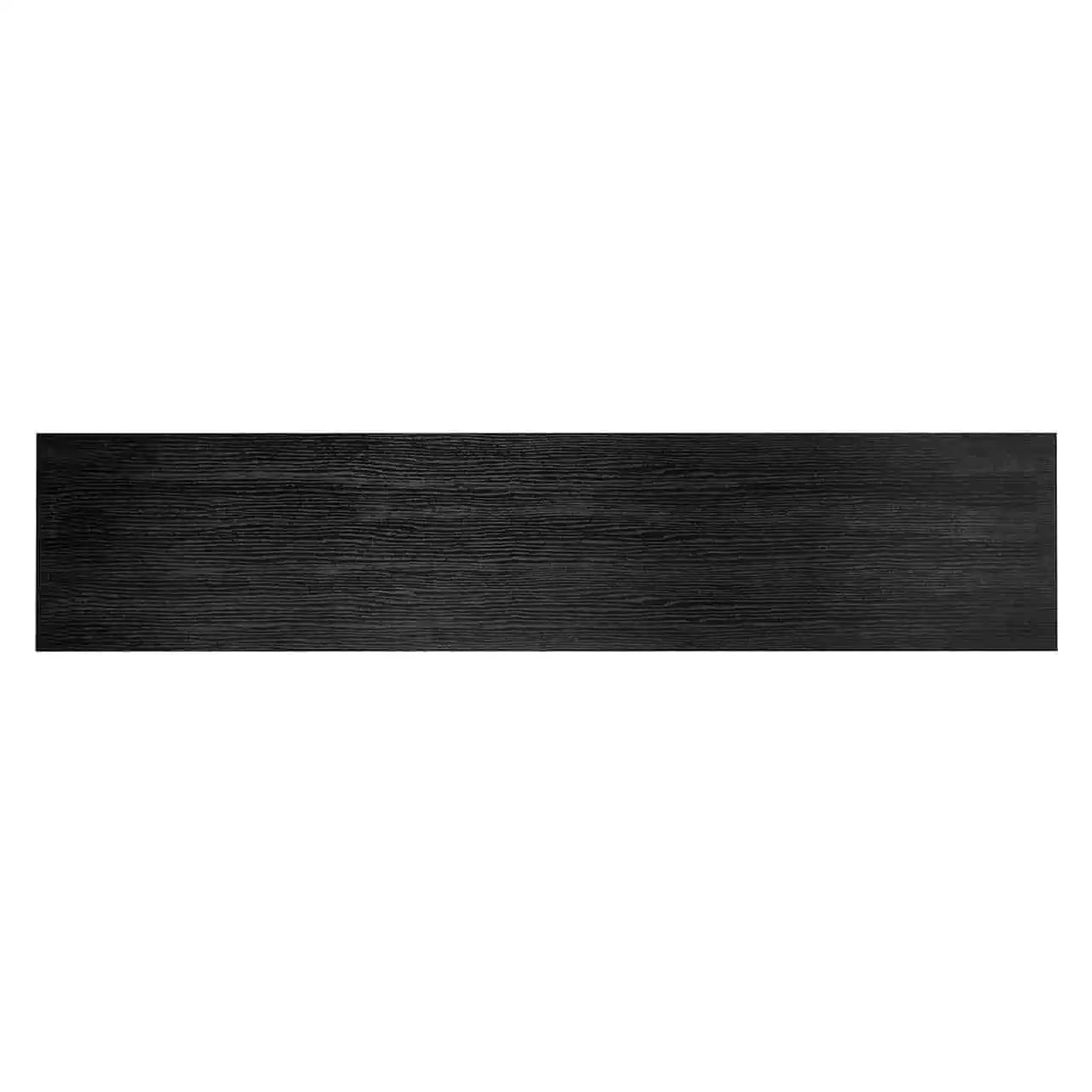 TV skapītis Oakura ar 3 atvilktnēm Richmond Interiors 45/185/40 cm melns - N1 Home