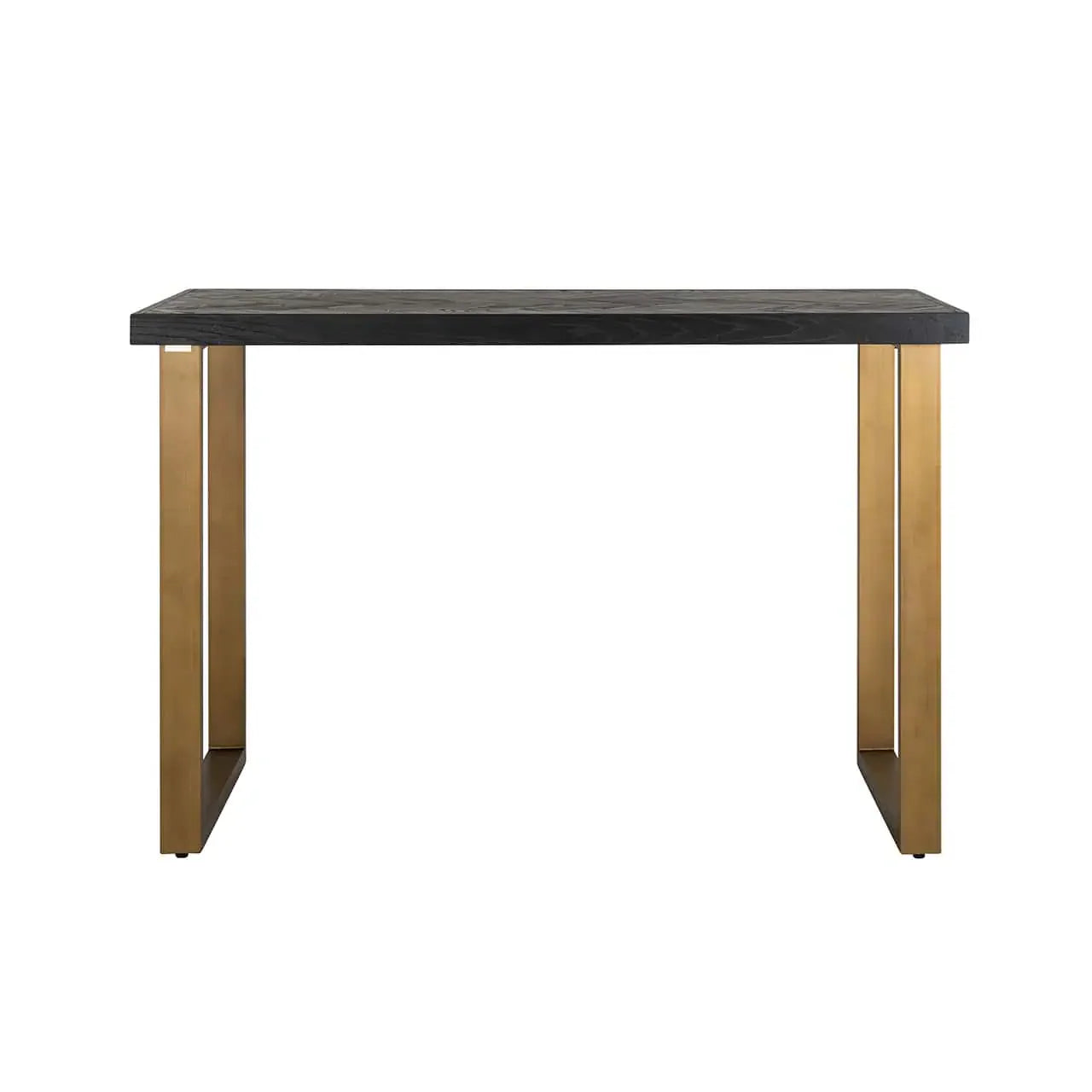 Bāra galds Blackbone  Richmond Interiors 106/160/80 cm melns rustikāls - N1 Home