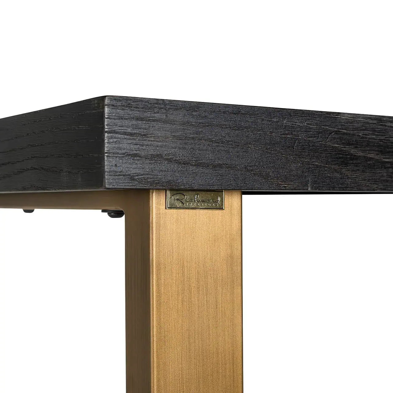 Bāra galds Blackbone  Richmond Interiors 106/160/80 cm melns rustikāls - N1 Home