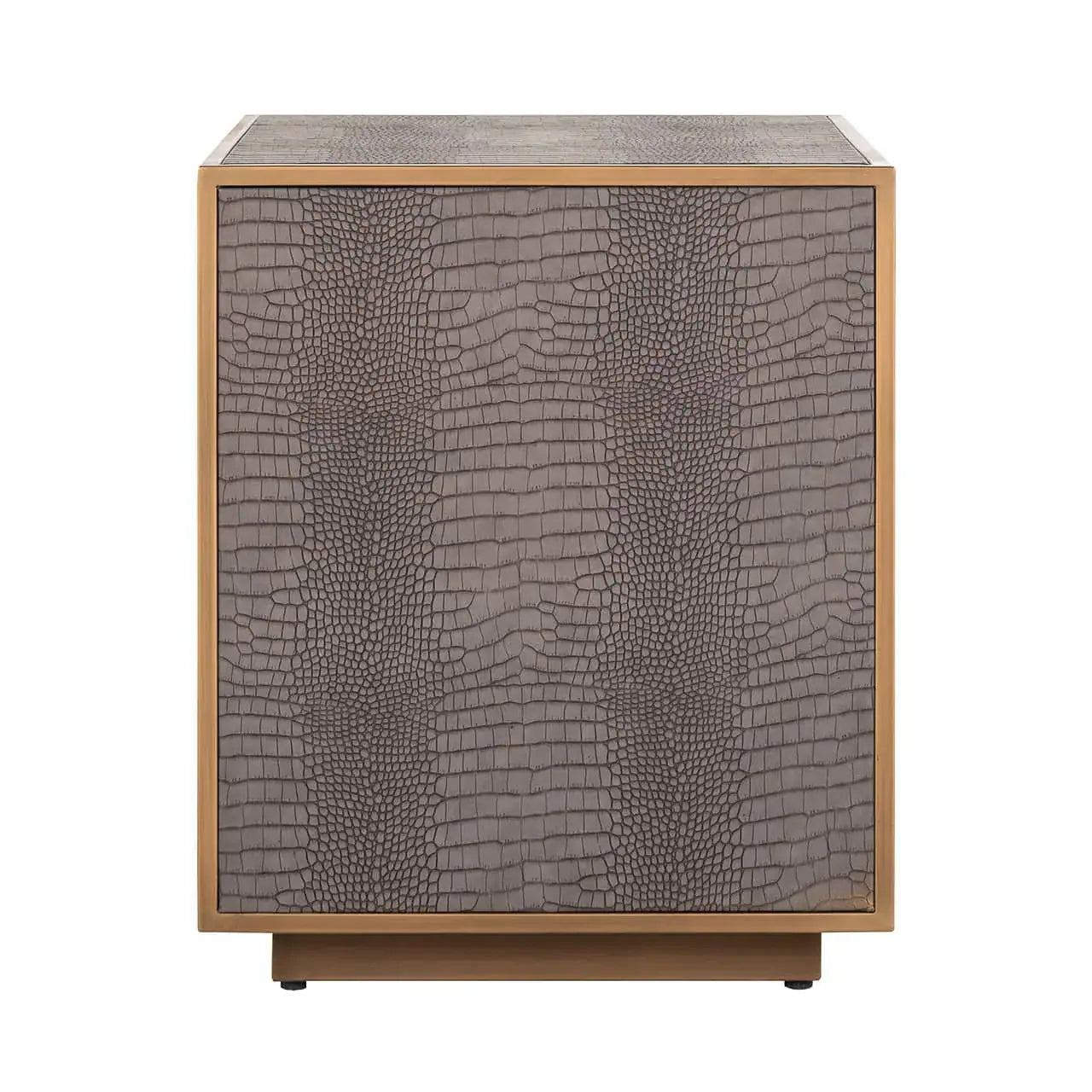 Naktsskapītis Classio ar 3 atvilktnēm  Richmond Interiors 61/50/50 cm birstēts zelts - N1 Home
