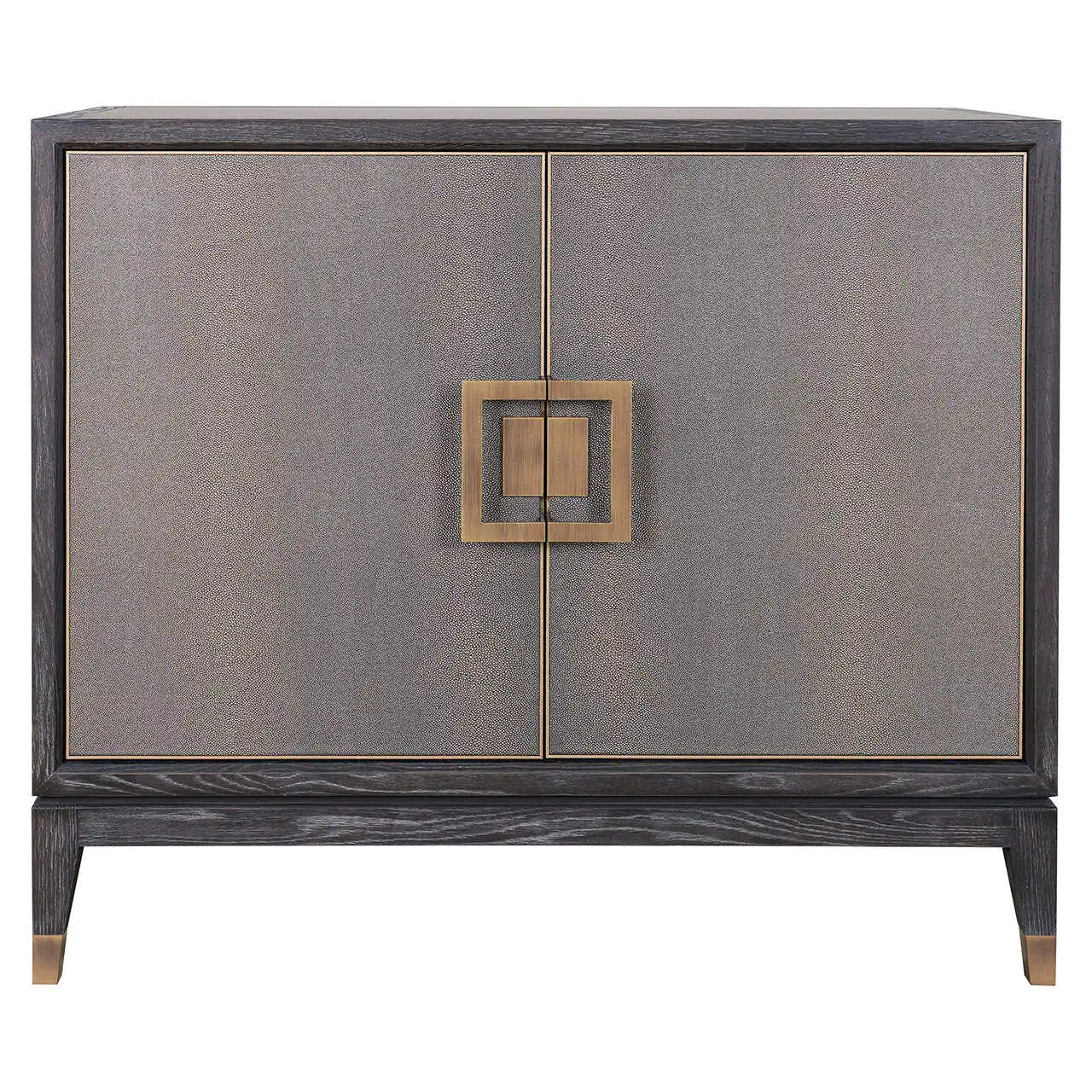 Kumode Bloomville ar 2 durvīm Richmond Interiors 85/97/45 cmbrūns - N1 Home