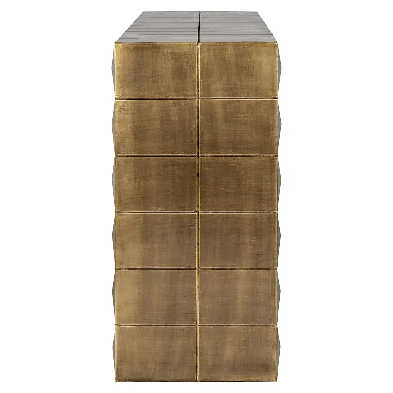 Konsole Collada Richmond Interiors 76/137/36 cm zelts - N1 Home