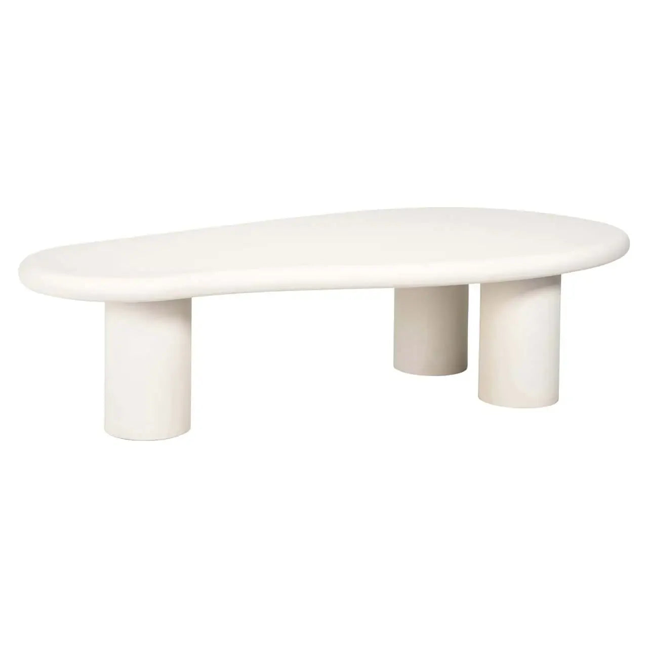Kafijas galds Bloomstone white Richmond Interiors 40/160/80 cm balts - N1 Home