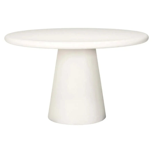Galds Bloomstone white Richmond Interiors 76/130 cm balts - N1 Home