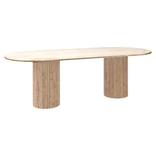 Galds La Cantera beige Richmond Interiors 75/240/100 cm bēšs - N1 Home