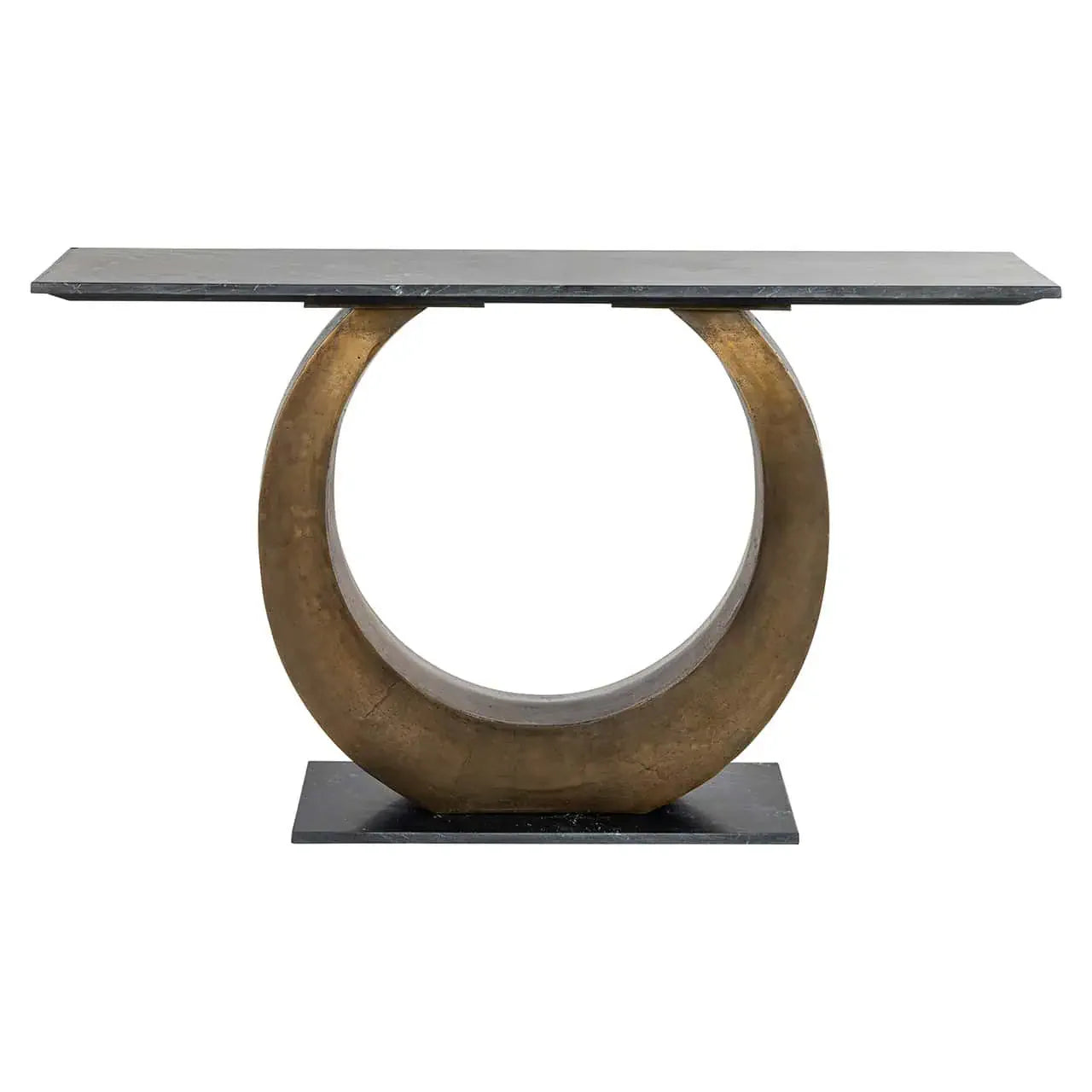 Konsole Luna Richmond Interiors 78/140/35 cm zelts - N1 Home