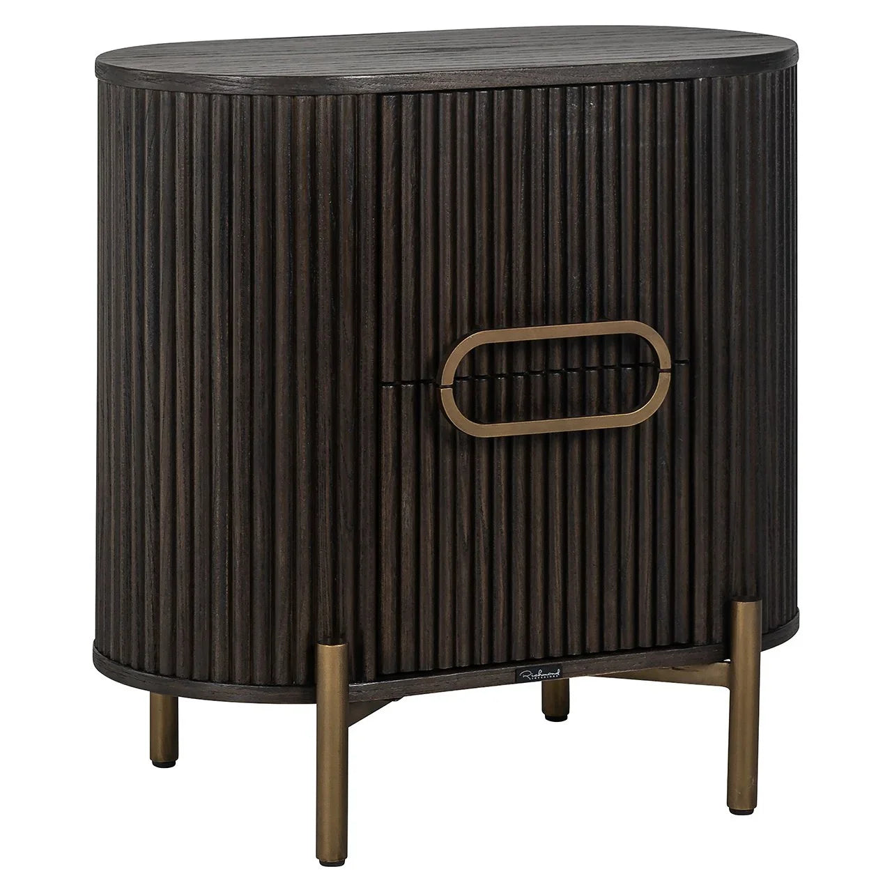 Naktsskapītis Luxor ar 1 durvīm Richmond Interiors 60/60/39 cm brūns - N1 Home