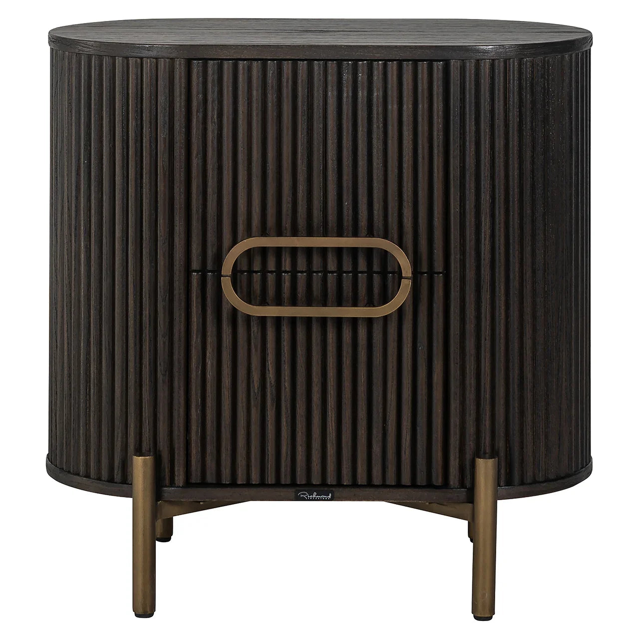 Naktsskapītis Luxor ar 1 durvīm Richmond Interiors 60/60/39 cm brūns - N1 Home