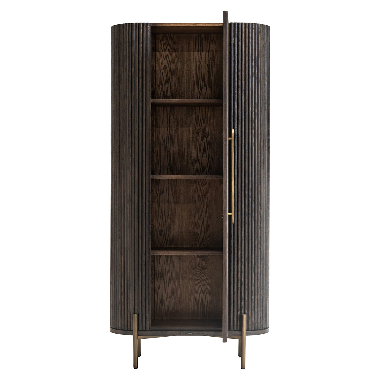 Skapis Luxor ar 1 durvīm Richmond Interiors 190/90/42 cm brūns - N1 Home