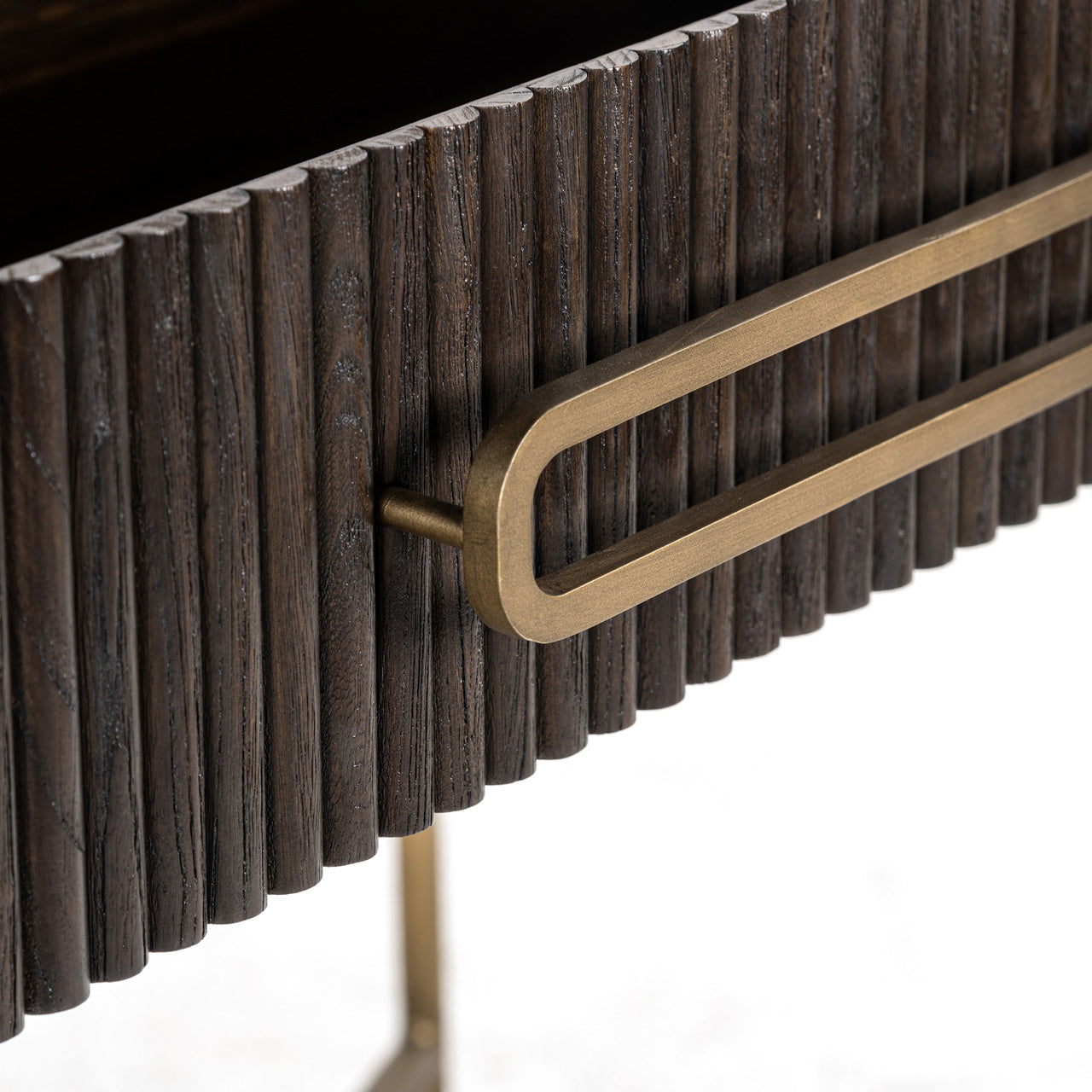 Konsole Luxor Richmond Interiors 81/110/42 cm brūns - N1 Home