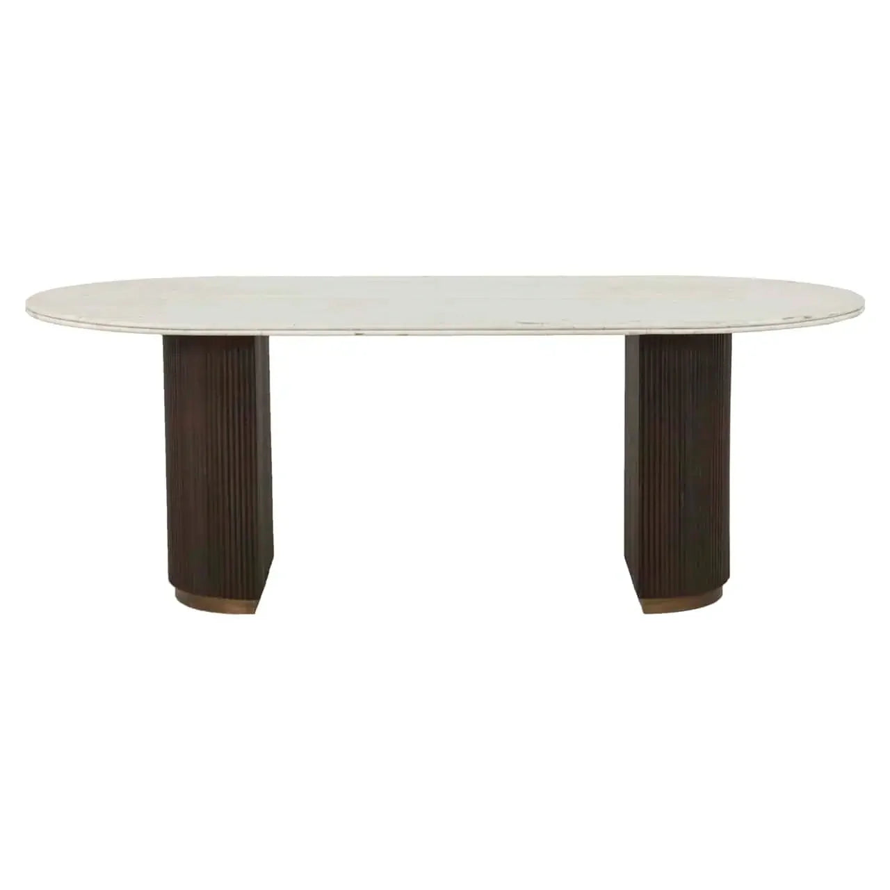 Galds Mayfield Richmond Interiors 76/210/100; 76/250/100cm brūns/marmors - N1 Home