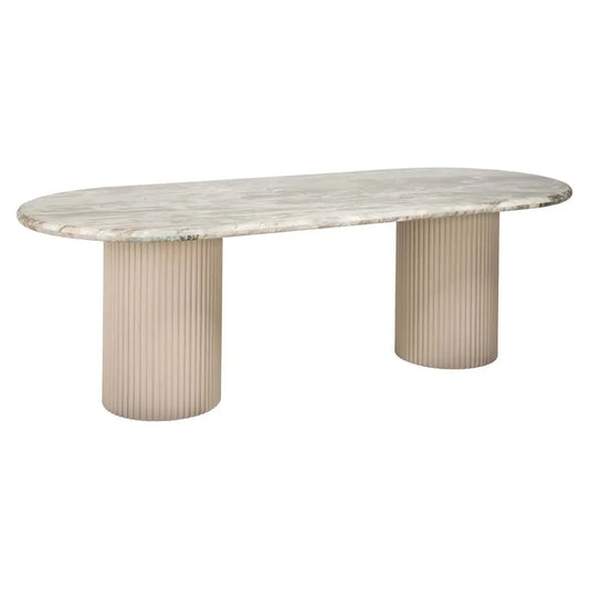 Galds Coronel beige Richmond Interiors 76/240/100 cm bēšš - N1 Home