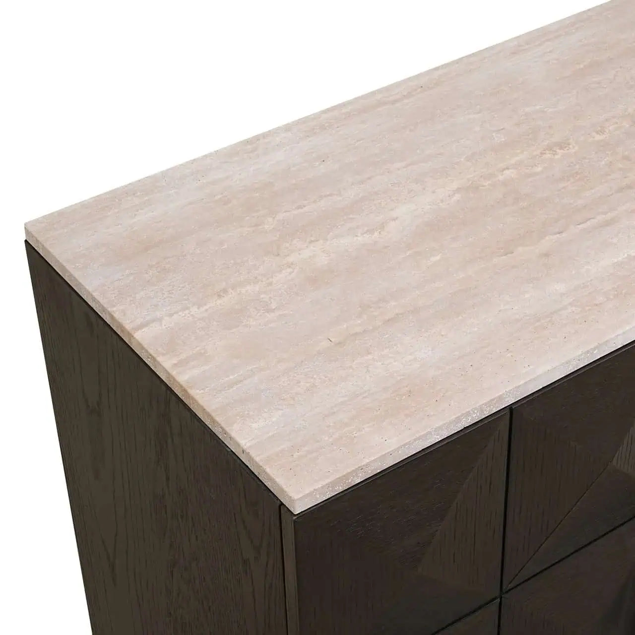 Kumode Claremont brown Richmond Interiors 80/170/44 cm brūns - N1 Home