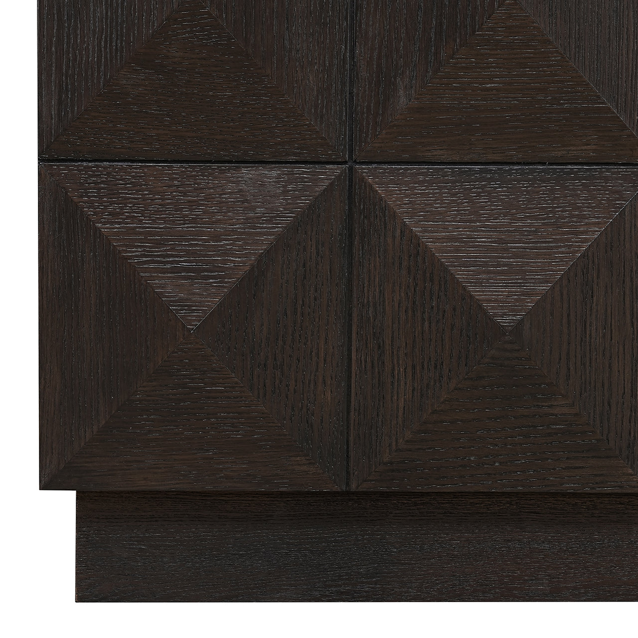Skapis Claremont  ar 2 durvīm Richmond Interiors 138/95/45 cm brūns - N1 Home