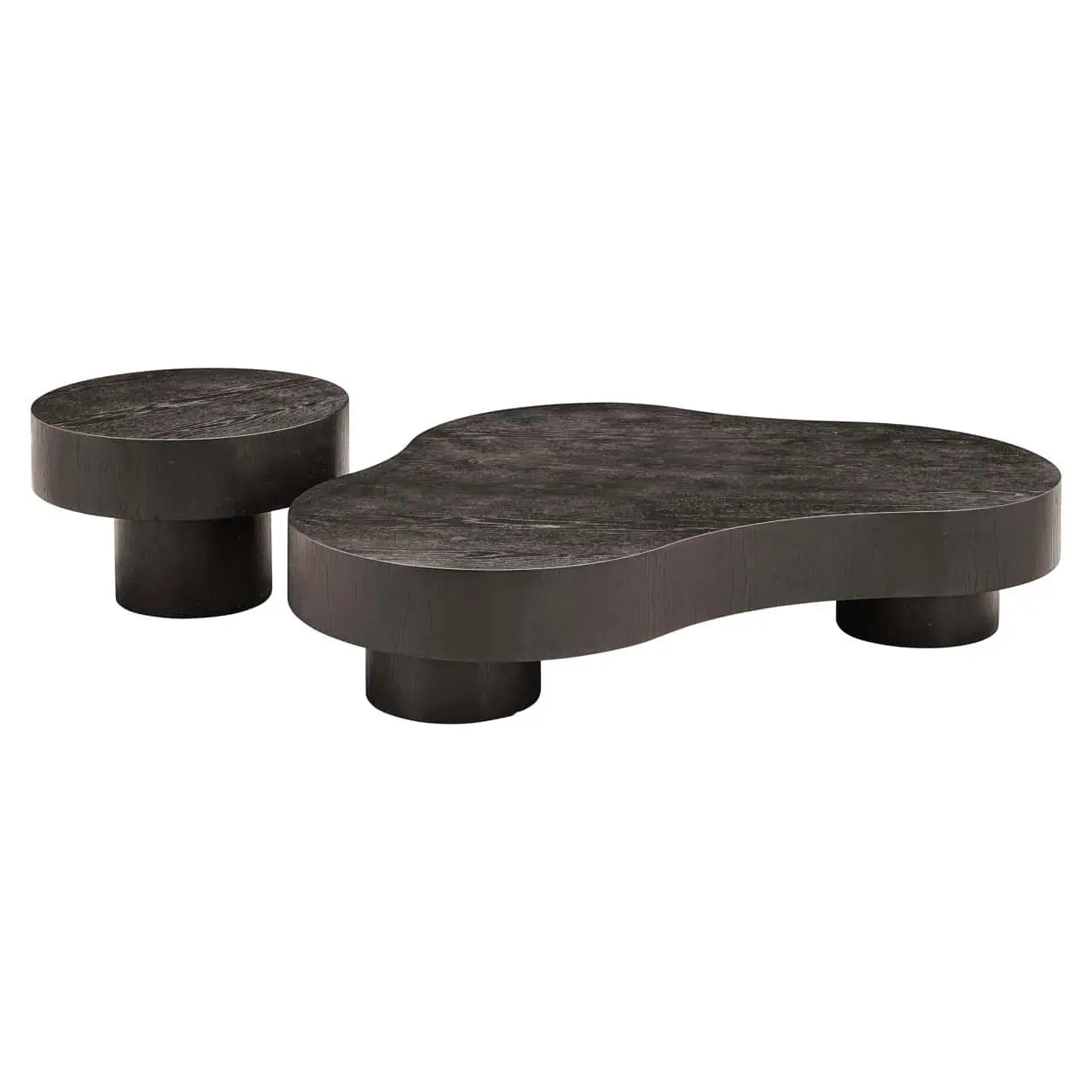 Kafijas galds Bogor dark coffee (Set of 2) Richmond Interiors 30/143/95 cm tumši brūns - N1 Home
