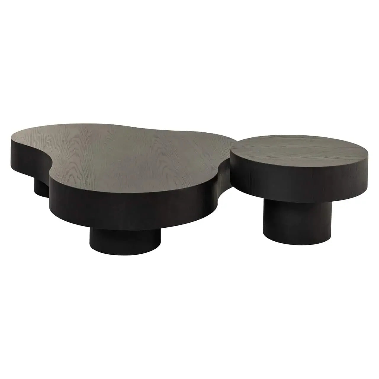 Kafijas galds Bogor dark coffee (Set of 2) Richmond Interiors 30/143/95 cm tumši brūns - N1 Home