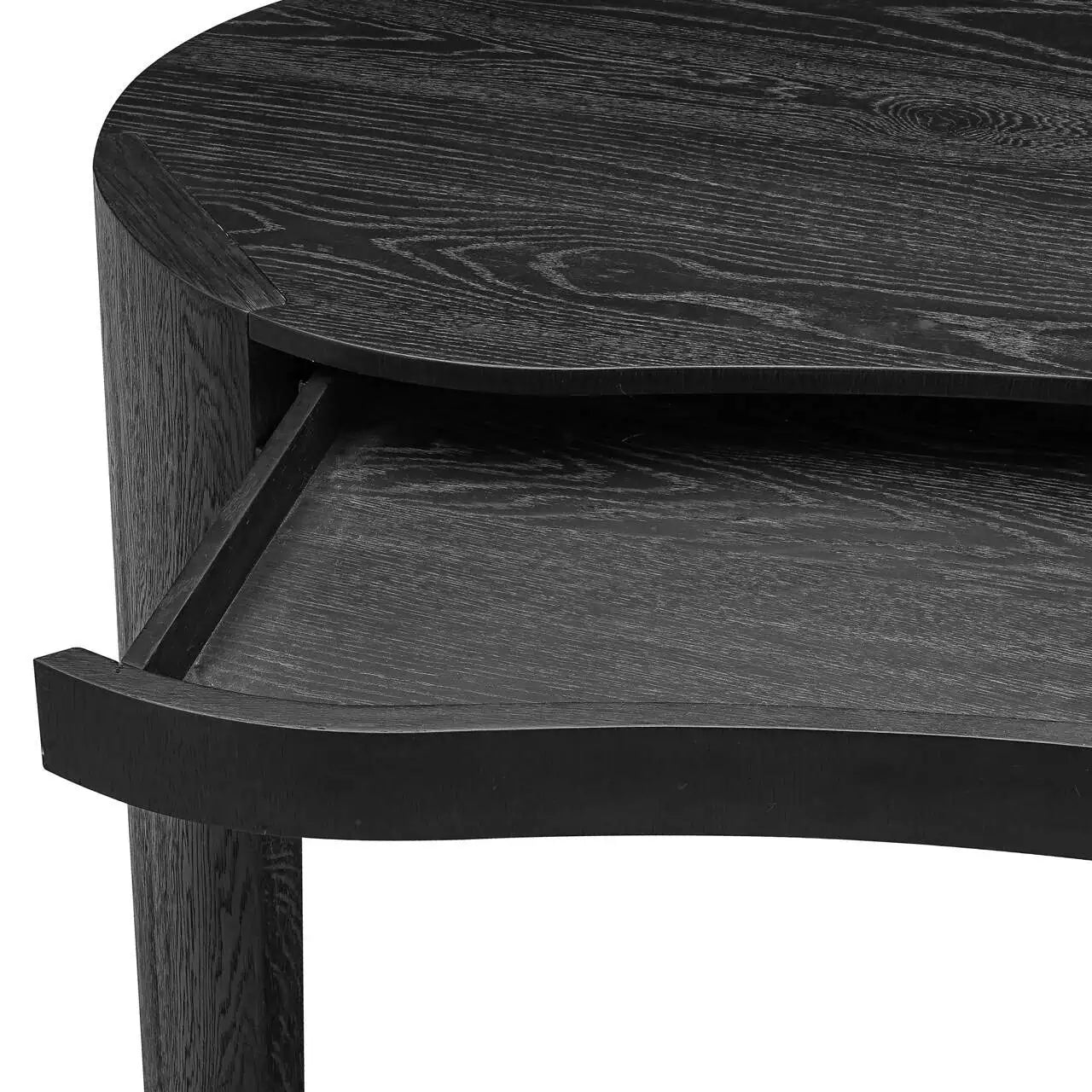 Galds Navarino dark coffee Richmond Interiors 76/165/65 cm tumši brūns - N1 Home