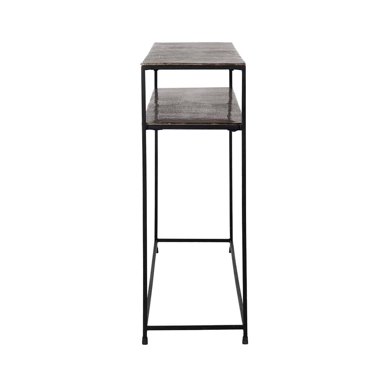Konsole Chandon Richmond Interiors 80/119/30 cm šampanieša zelts - N1 Home