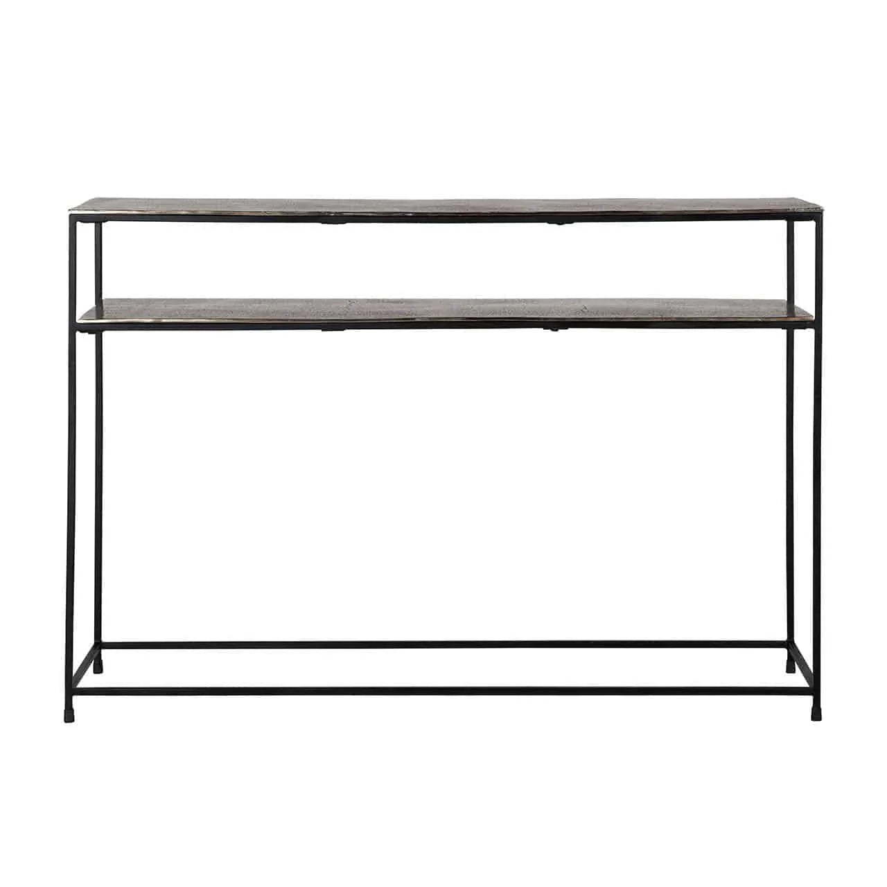 Konsole Chandon Richmond Interiors 80/119/30 cm šampanieša zelts - N1 Home