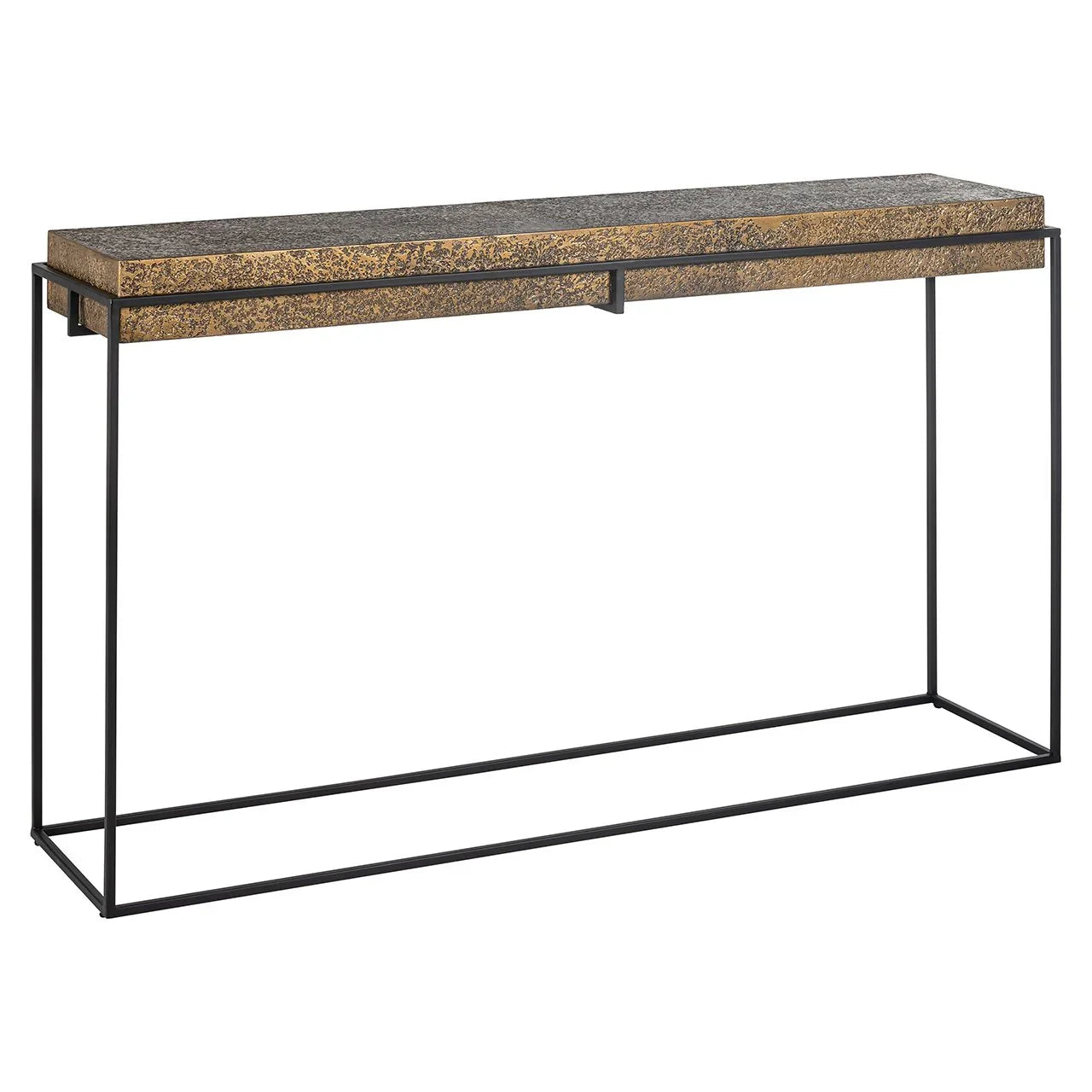 Konsole Dover Richmond Interiors 80/140/33 cm brūns - N1 Home