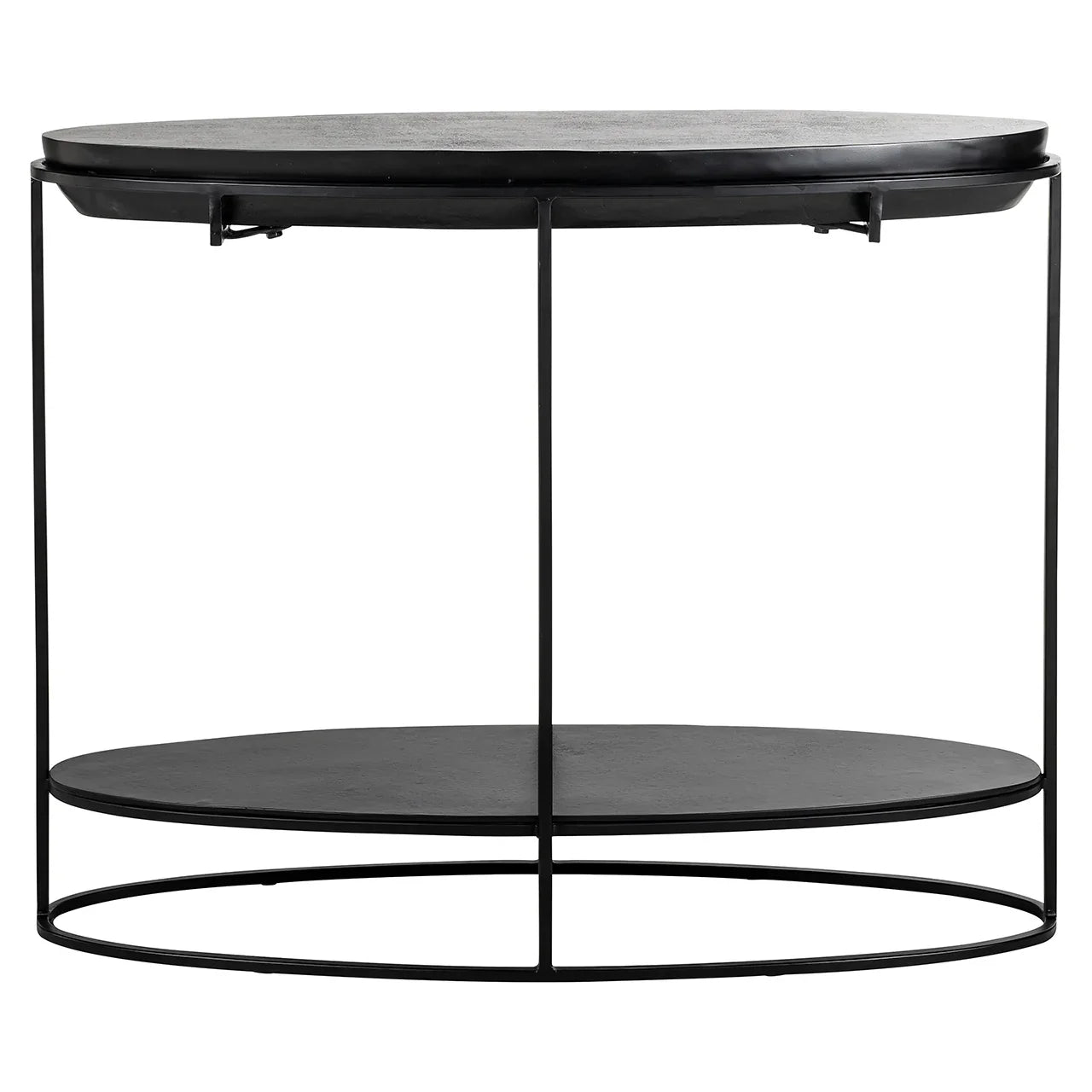 Konsole Calesta Richmond Interiors 80/100/30 cm melns - N1 Home