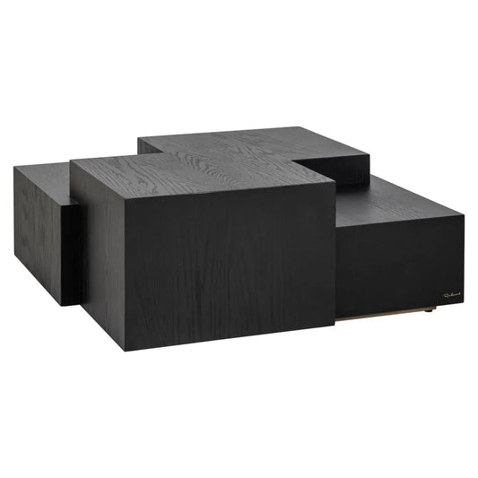 Kafijas galds Lennox dark coffee Richmond Interiors 39/100/100 cm tumši brūns - N1 Home