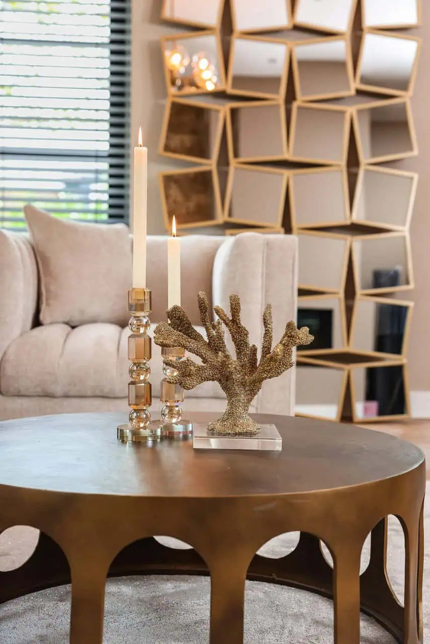 Spogulis Richmond Interiors Badia 220/112/2,5 cm zelts - N1 Home