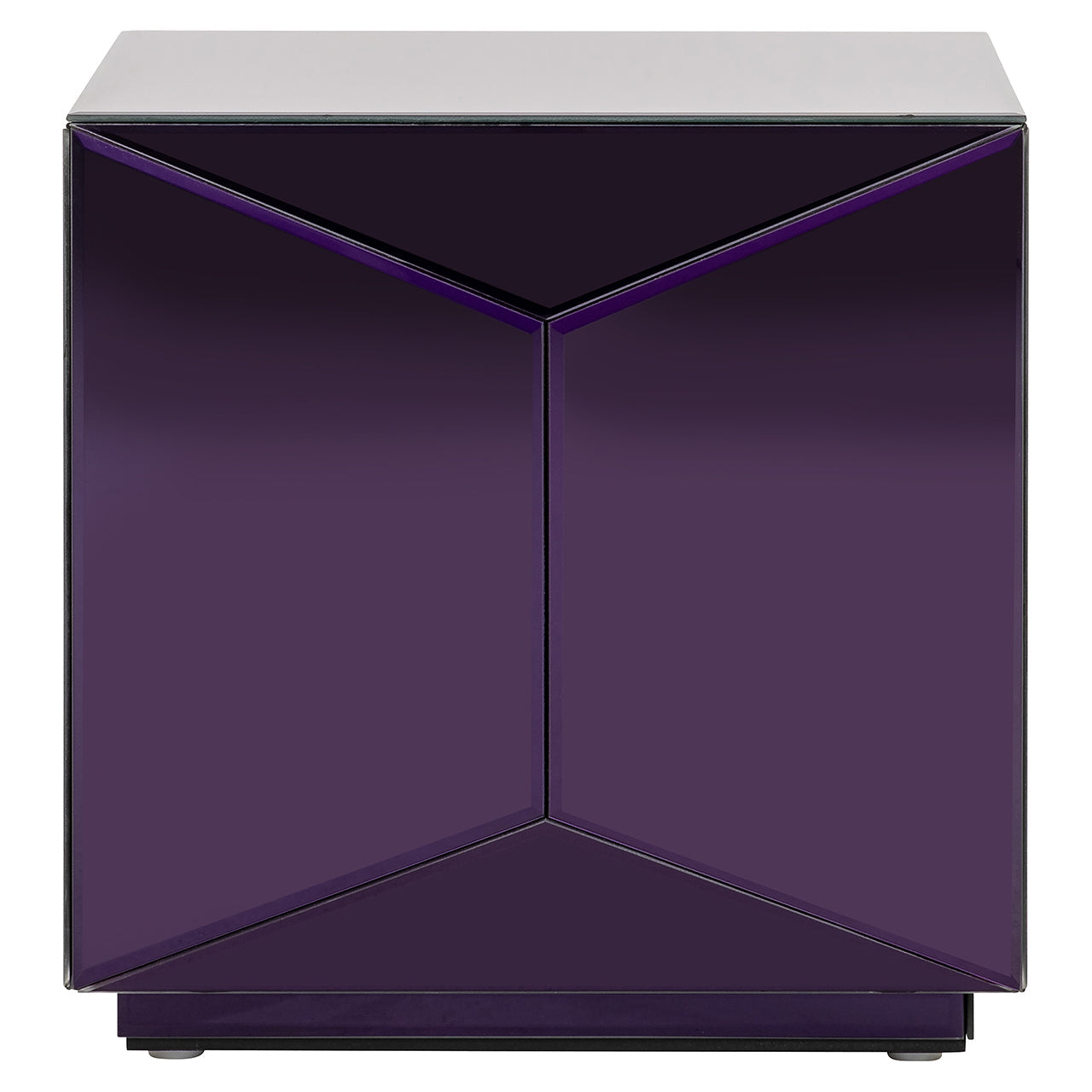 Galdiņš ar spoguli Shifra Richmond Interiors 40/39/39 cm purple - N1 Home