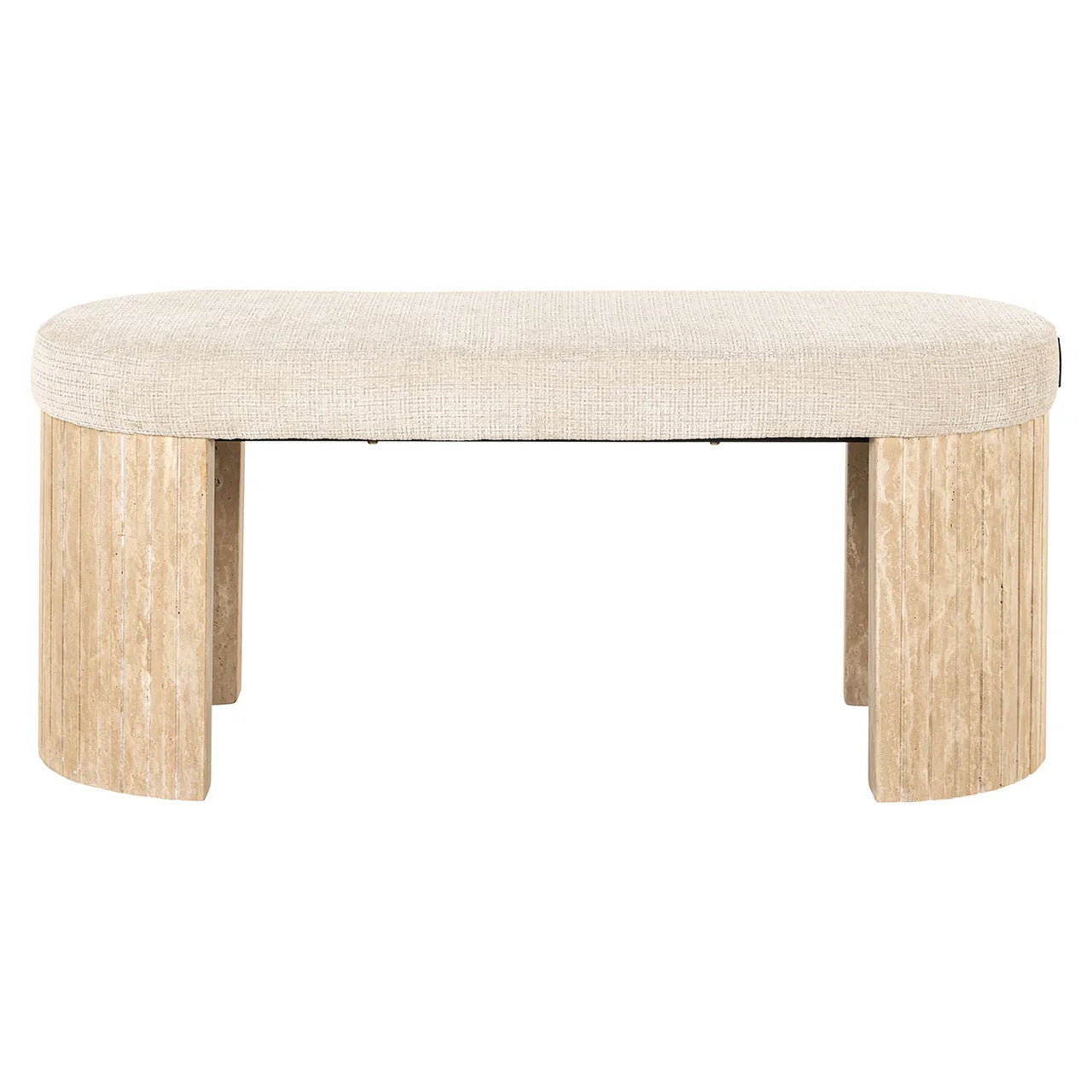 Sols Gallice travertīns Richmond Interiors 52/120/45 cm bēšs - N1 Home