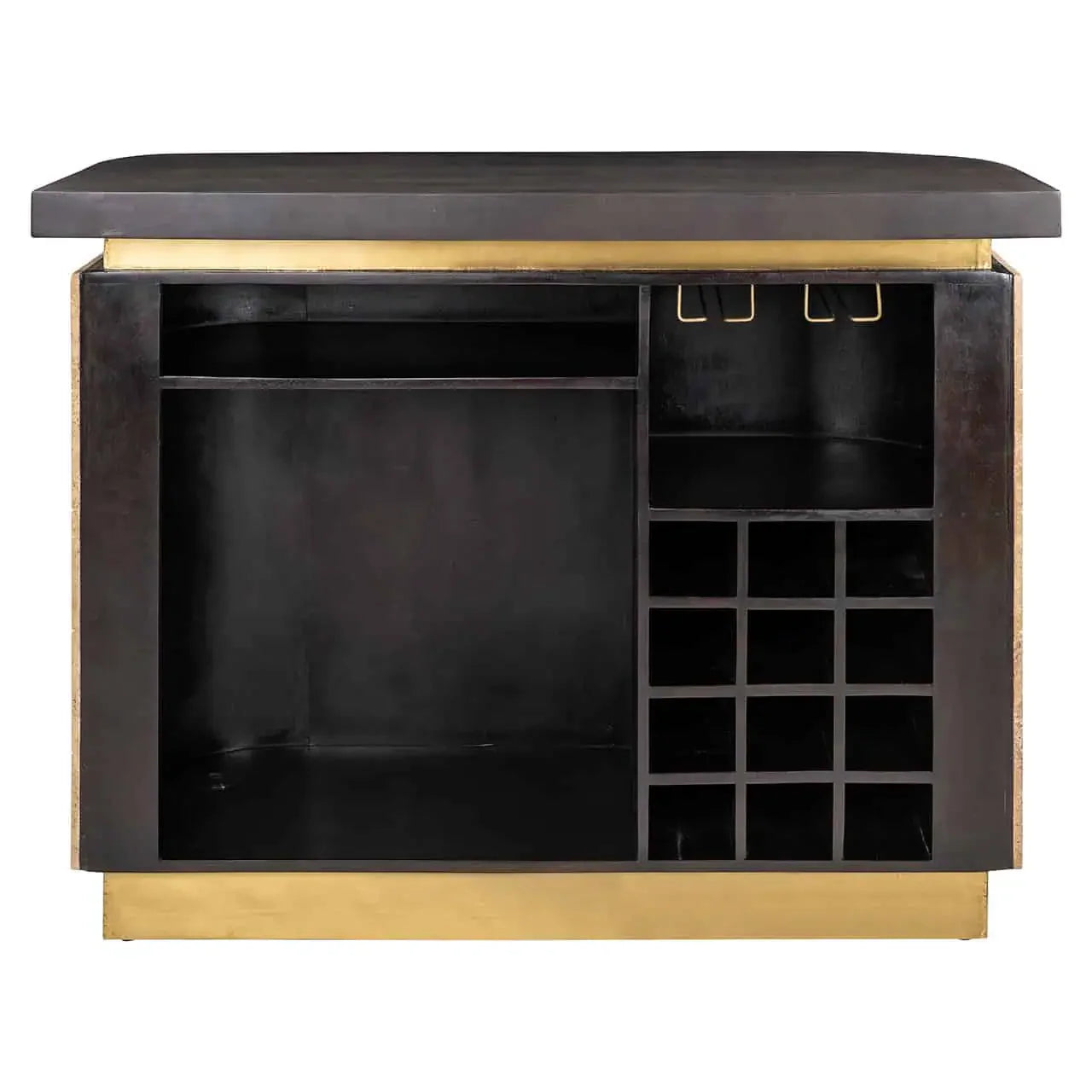 Bārs Martini brown Richmond Interiors 106/140/60,5 cm brūns - N1 Home