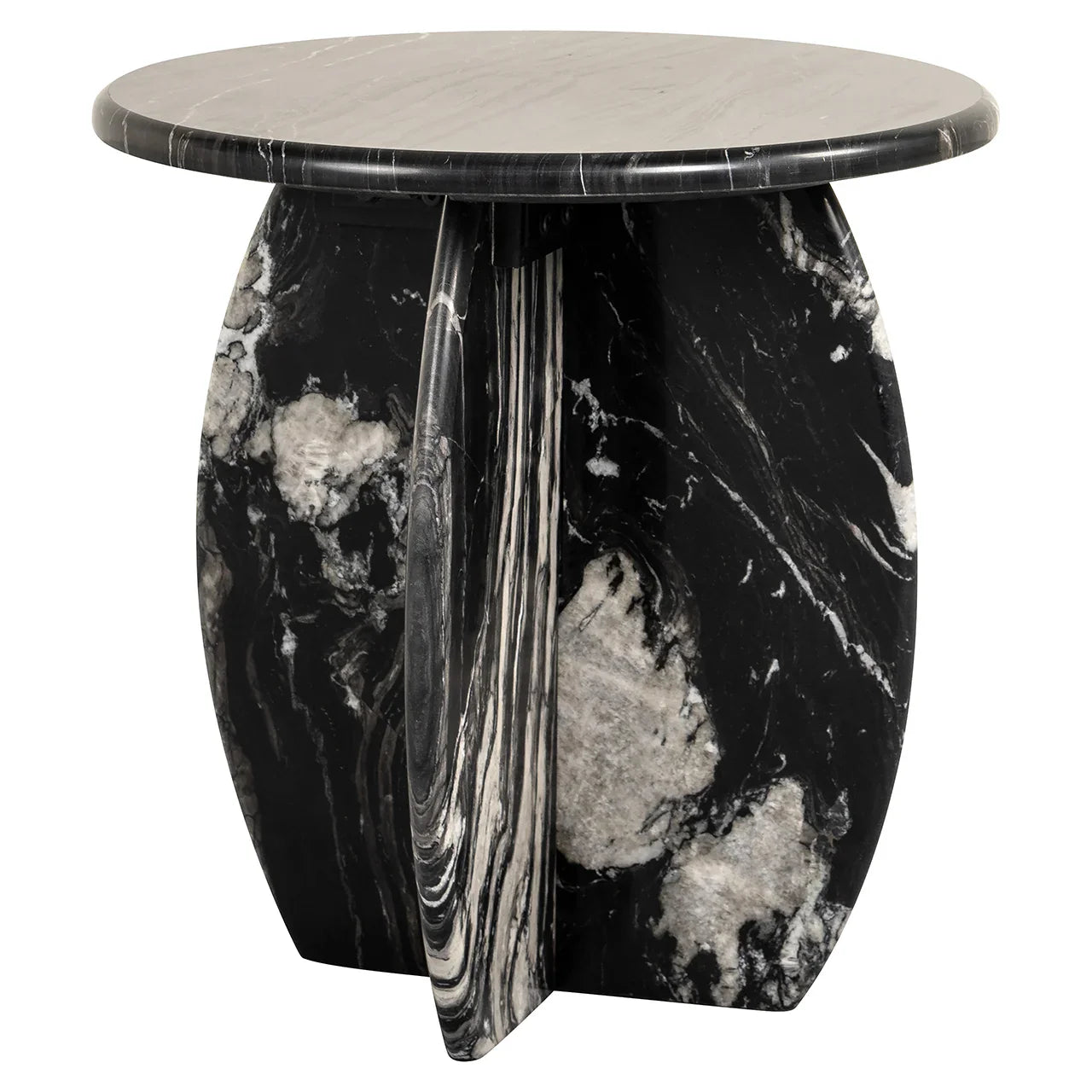 Galdiņš Bancroft Richmond Interiors 51/50/50 cm melns - N1 Home