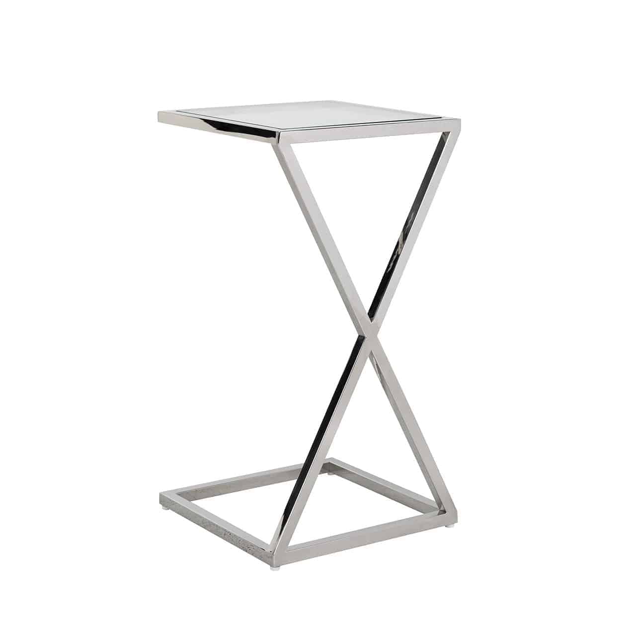 Dīvāna galdiņš Paramount Richmond Interiors 66/35/35 cm sudraba - N1 Home