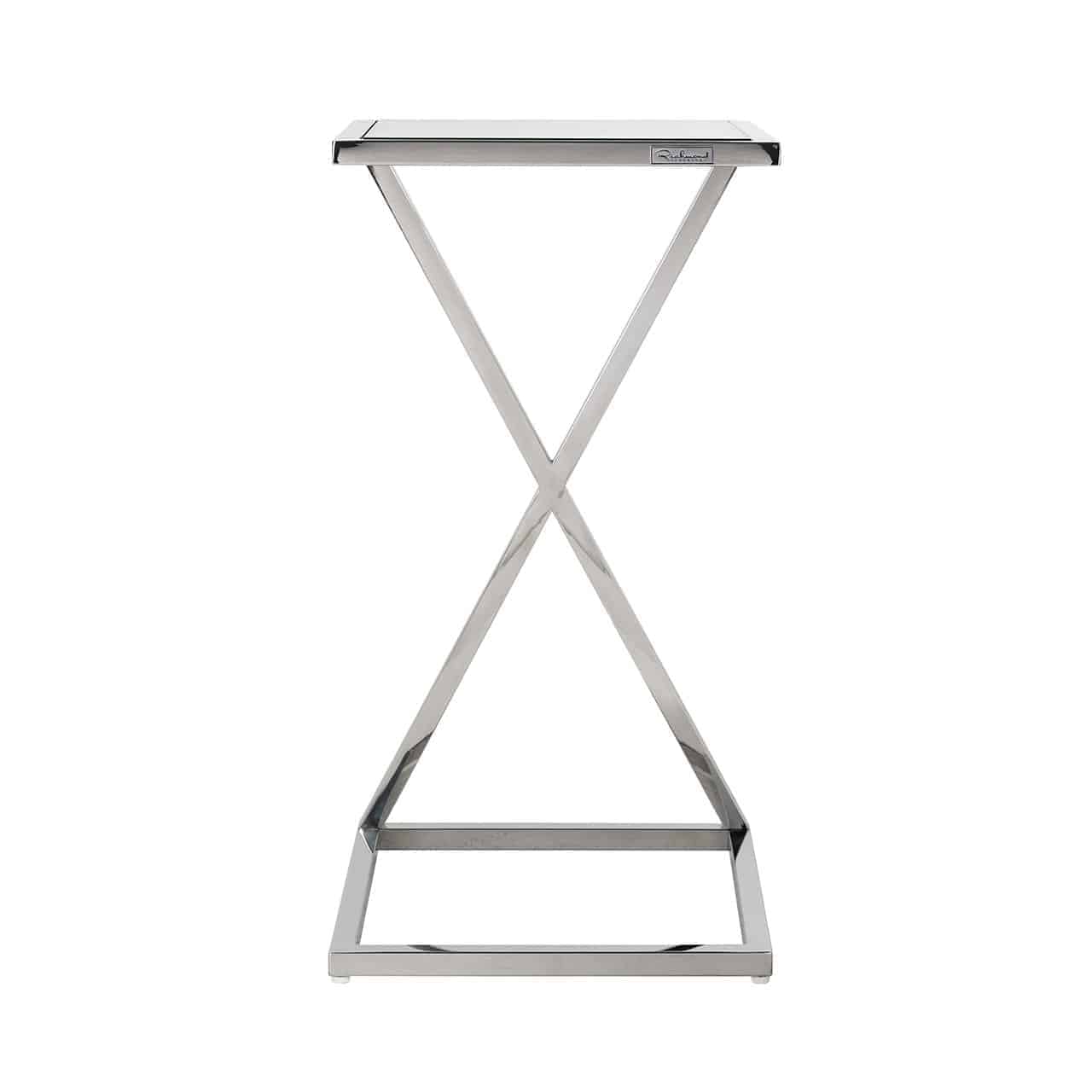 Dīvāna galdiņš Paramount Richmond Interiors 66/35/35 cm sudraba - N1 Home