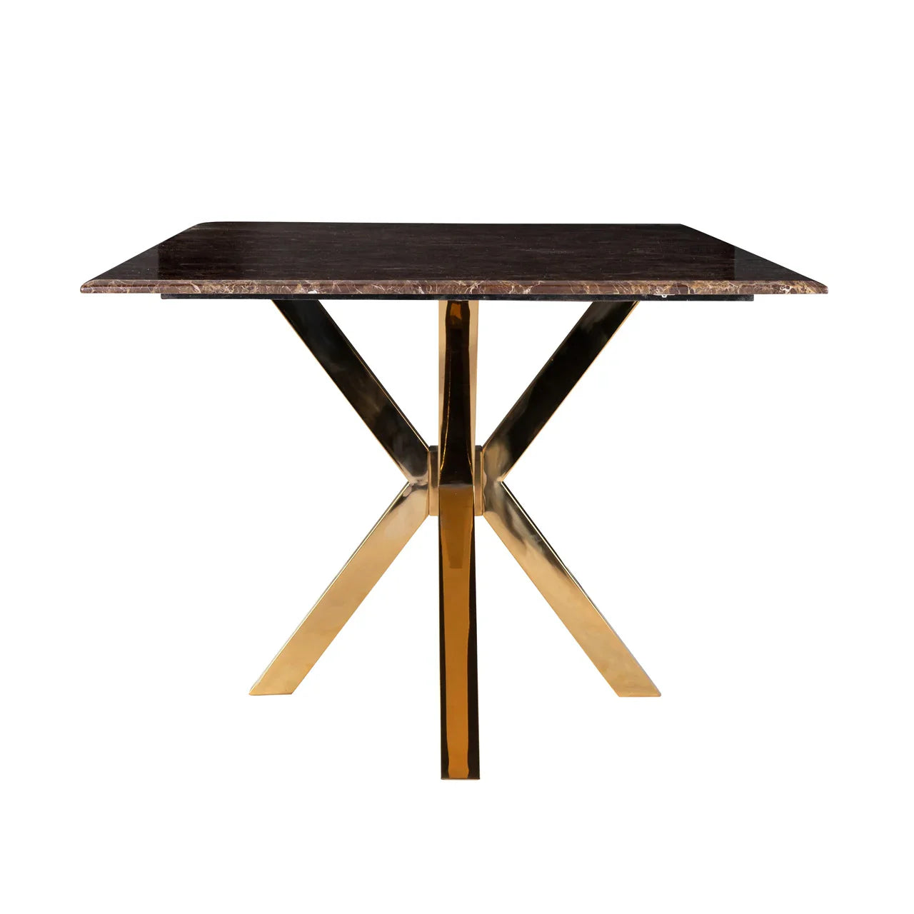 Ēdamgalds Konrāds Richmond Interiors 77/200/100 cm zelts/brūns - N1 Home