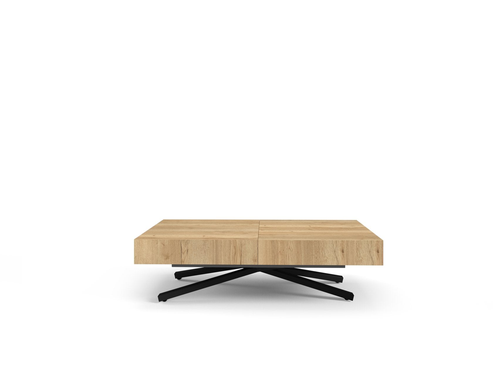 Galds Tiks X 27-80/120-200/80 cm melns Pietra Grigio - N1 Home