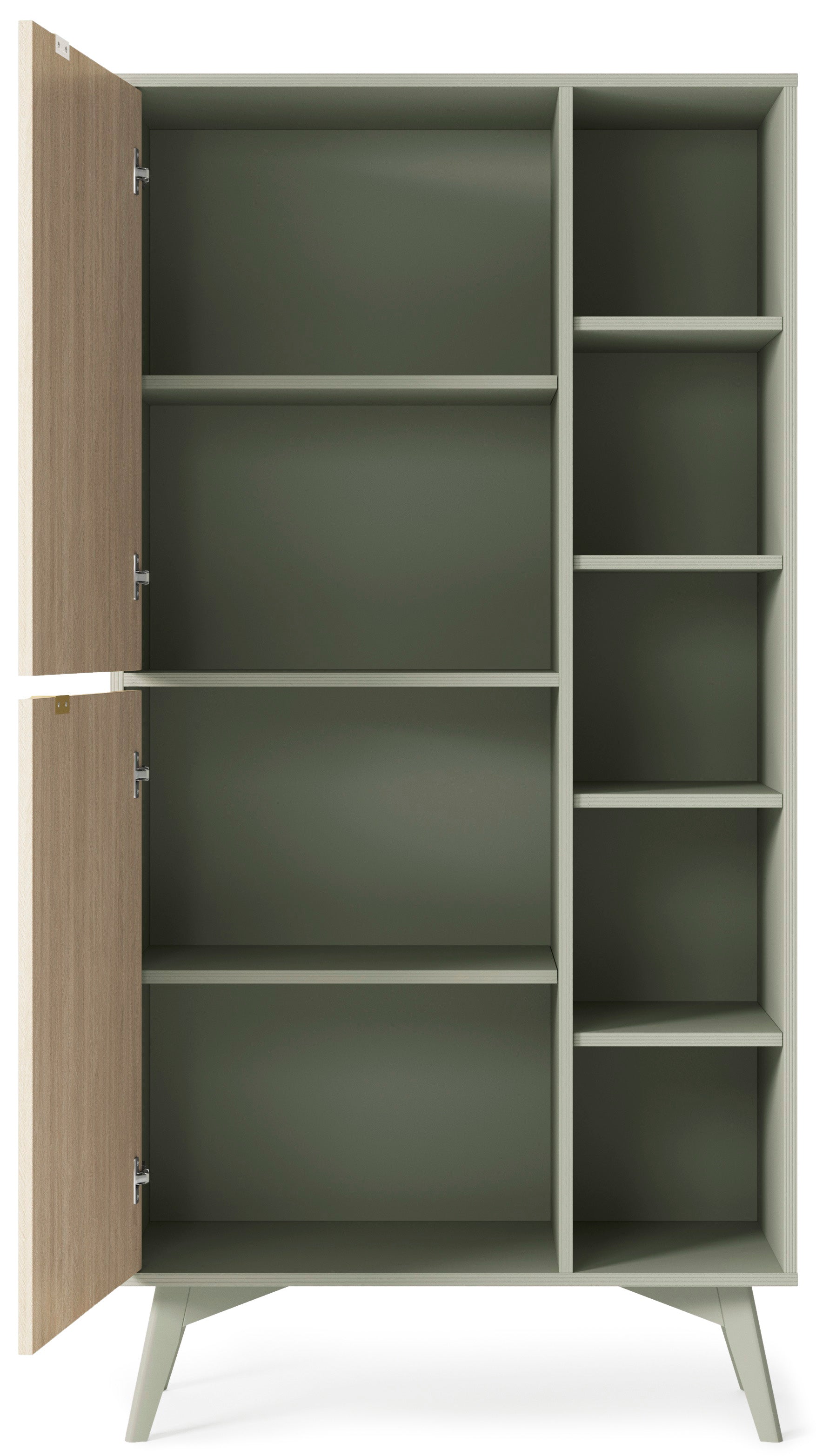 Skapis FIORD 80/160/38 cm eikalipts - N1 Home