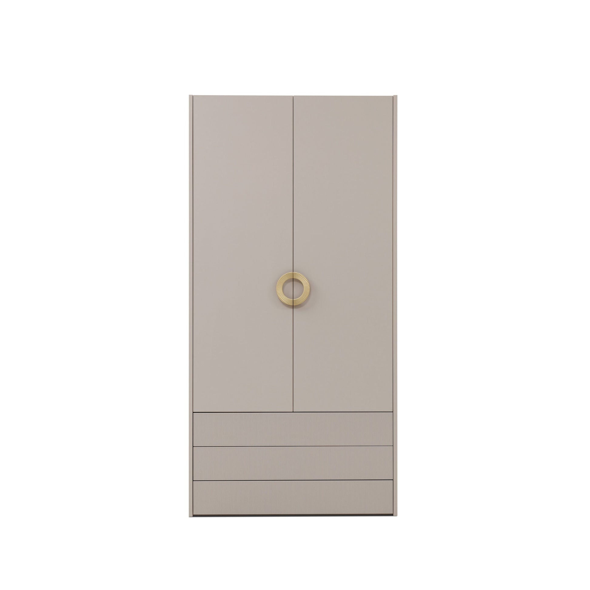 Skapis ar stieni un plauktiem KODI 100/204,5/60 cm - N1 Home