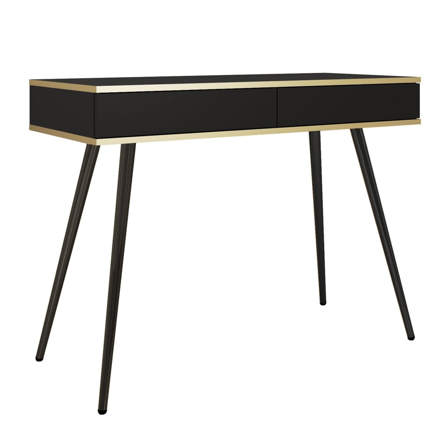 Konsole O2 102/79/50 cm melns/melns - N1 Home