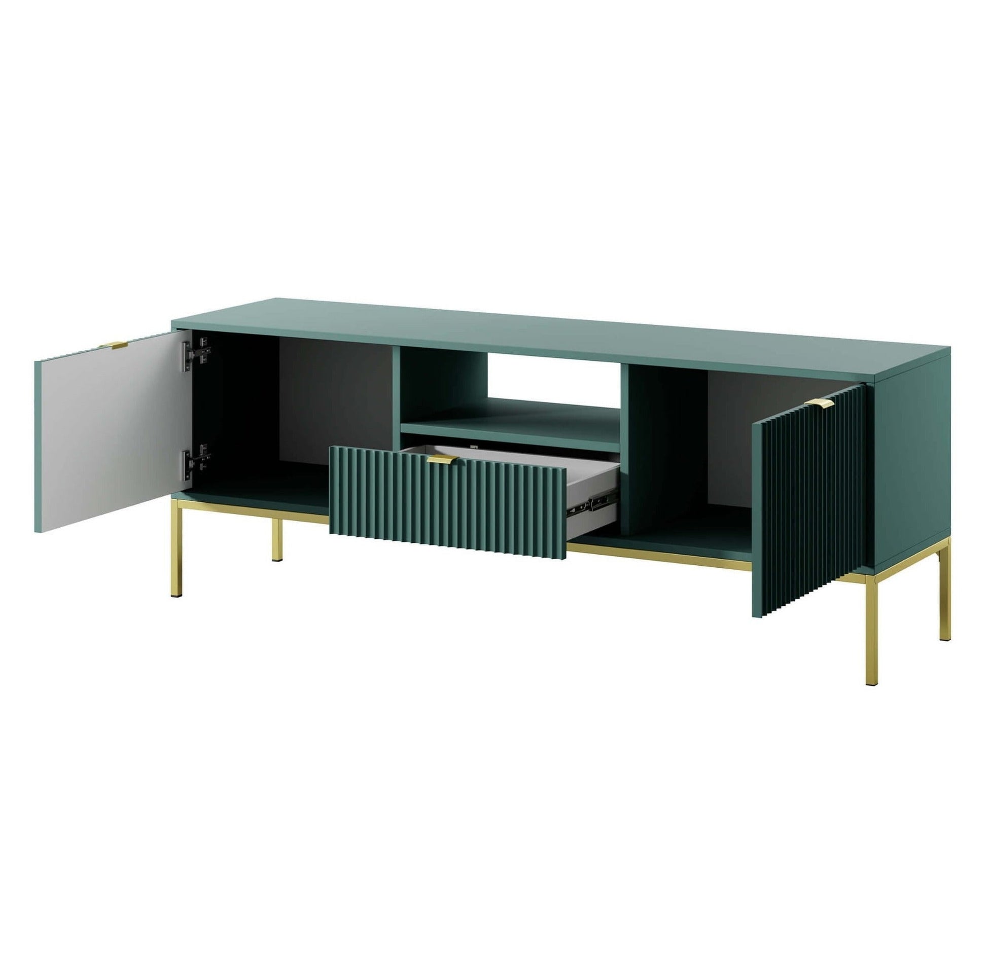 RTV kumode NV 154/56/39 cm olives/zelts - N1 Home