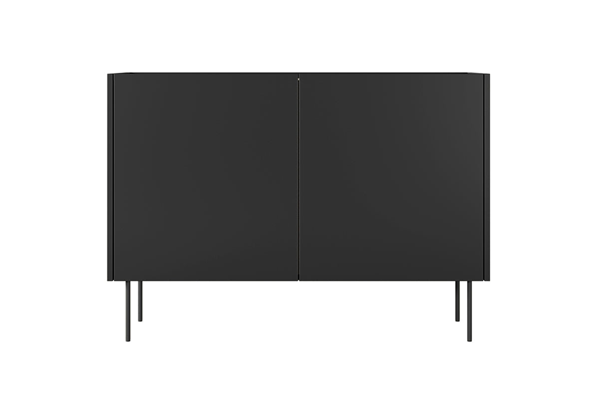 TURIN kumode 120/85/40 melns