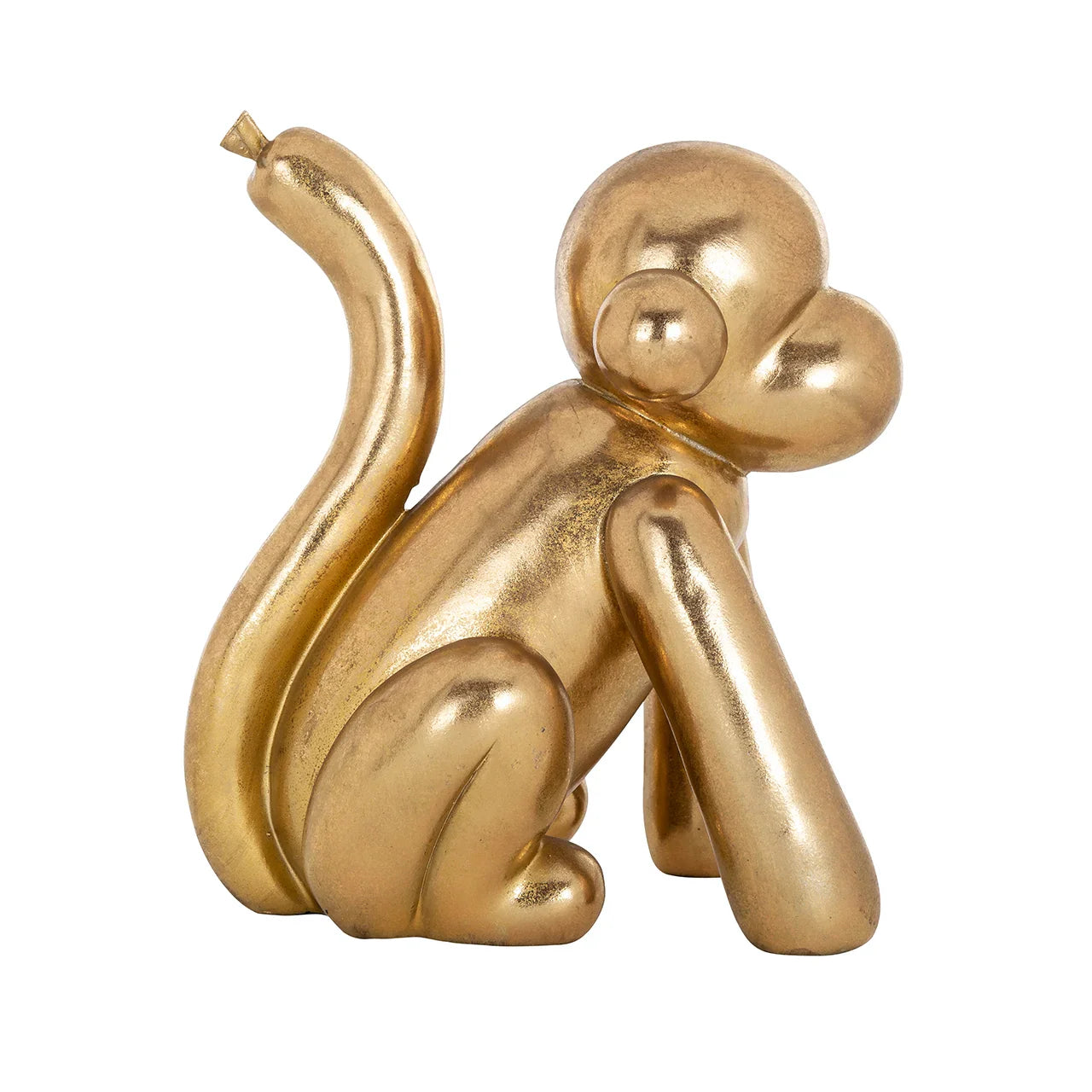 Dekoratīvs priekšmets Richmond Interiors Monkey 25/21/17 cm zelts - N1 Home
