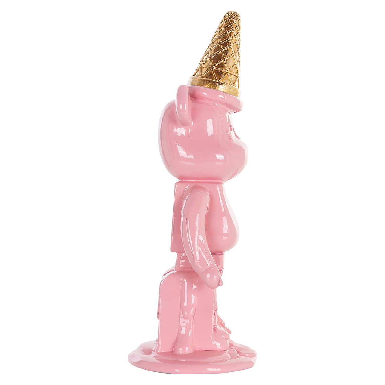 Dekoratīvs priekšmets Richmond Interiors Icebear 40/16/14 cm rozā - N1 Home