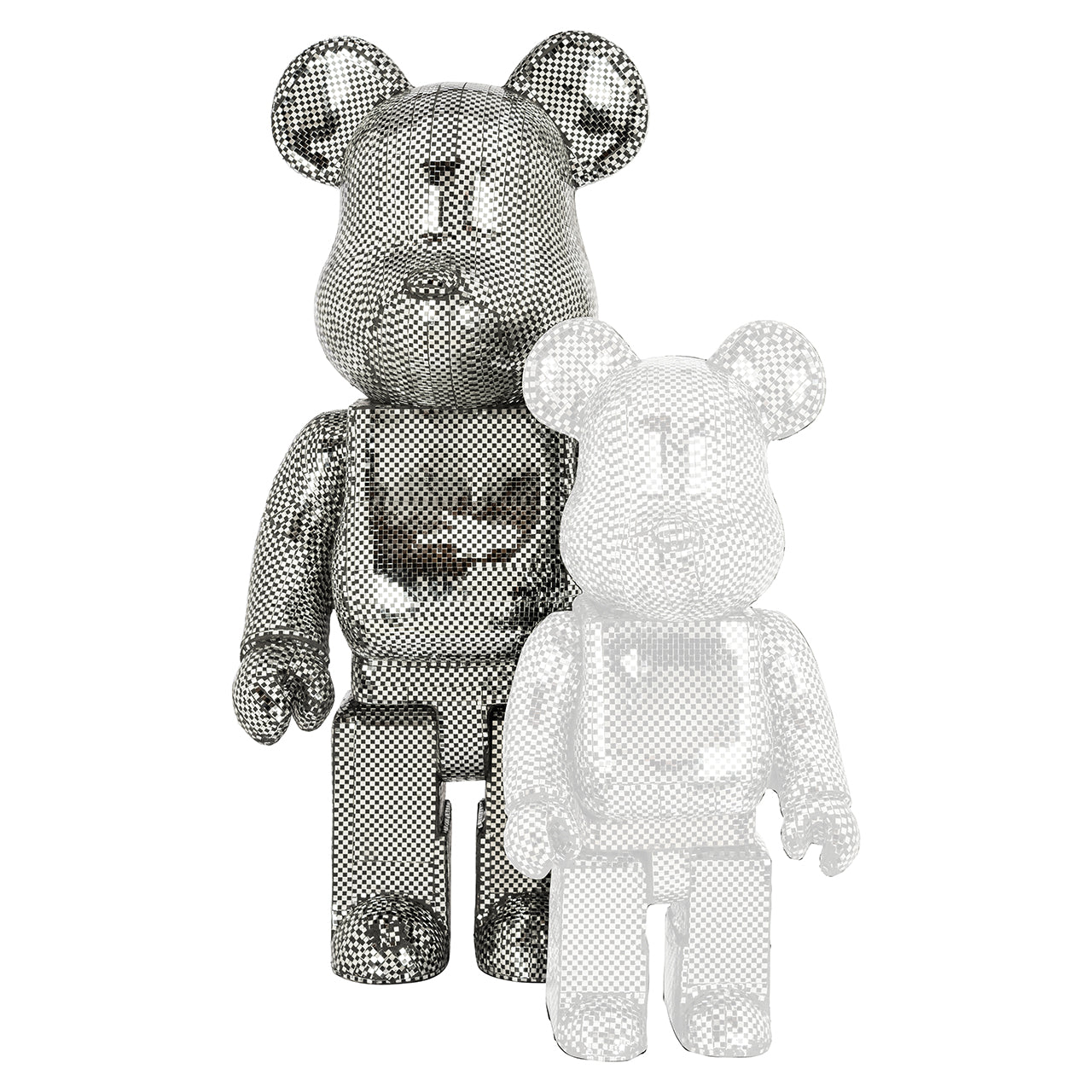 Dekoratīvs priekšmets Richmond Interiors Bear 101/46/34 cm melns - N1 Home