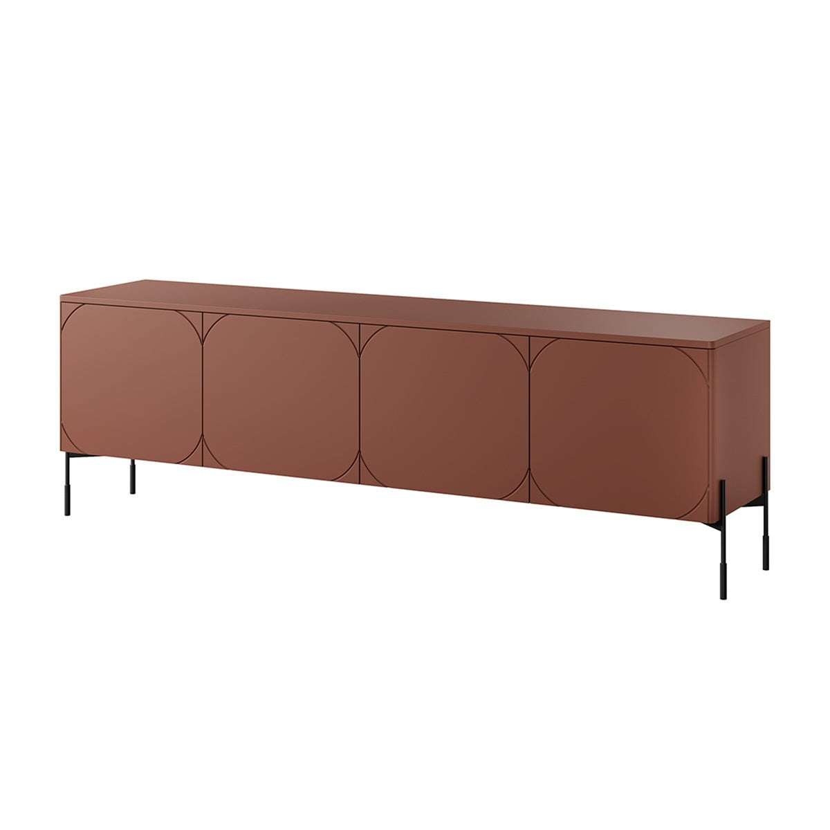 RTV kumode BARI ar atvilktni 204/65/45 terrakota - N1 Home
