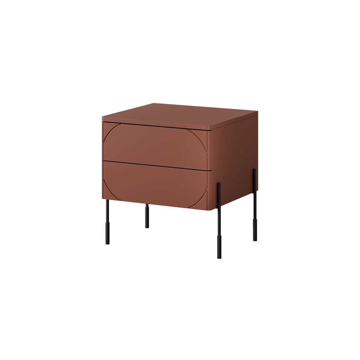 Naktsskapītis BARI 49/55/45 terrakota - N1 Home