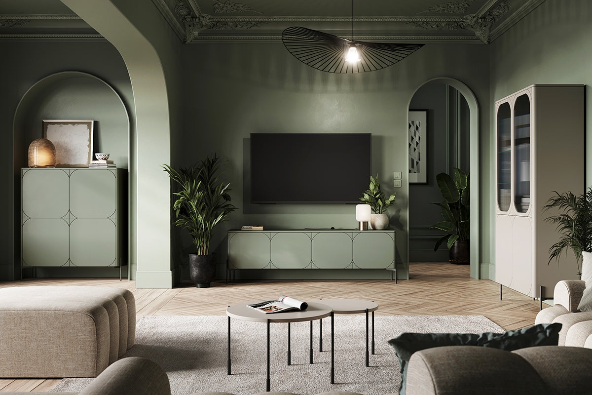 RTV kumode BARI ar atvilktni 204/65/45 olives - N1 Home