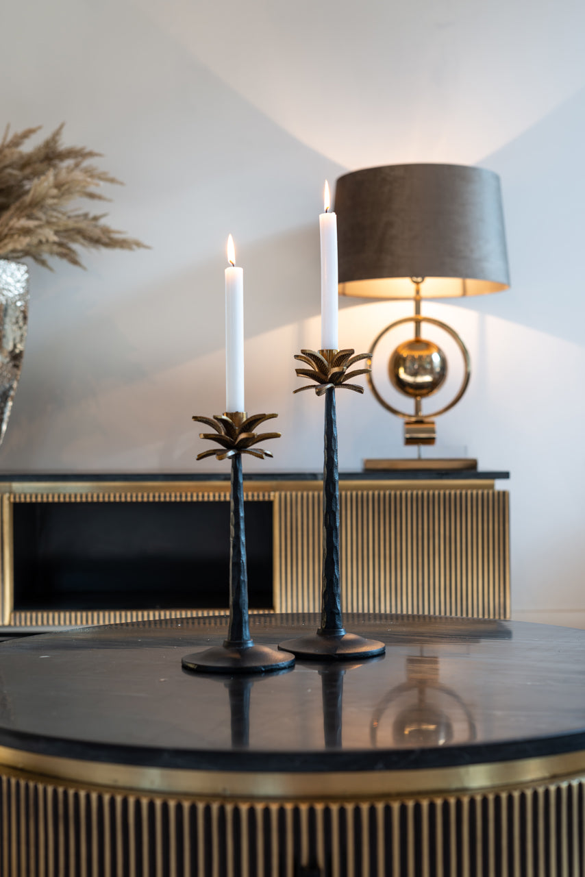 Kafijas galds Ironville gold Richmond Interiors 40/90 cm zelts - N1 Home