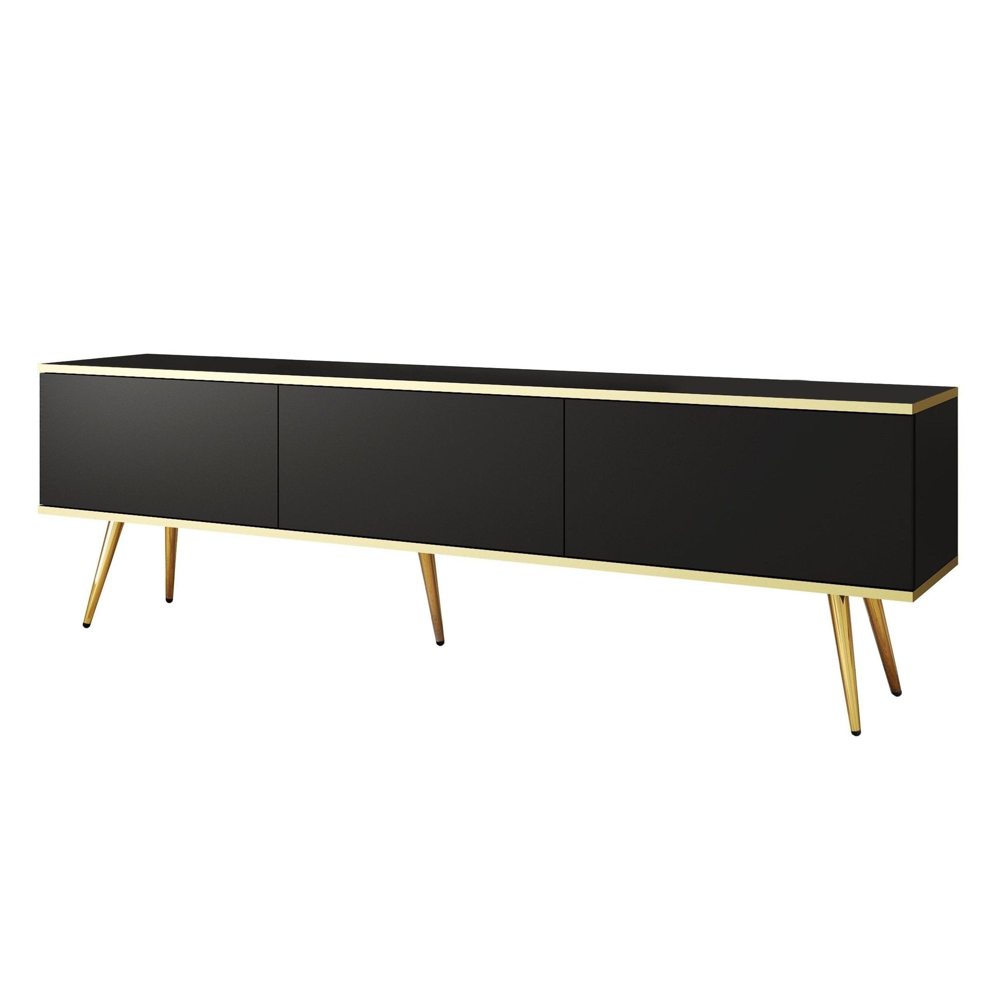 RTV skapis O2 gluda priekšpuse 175/30/32 cm melns - N1 Home