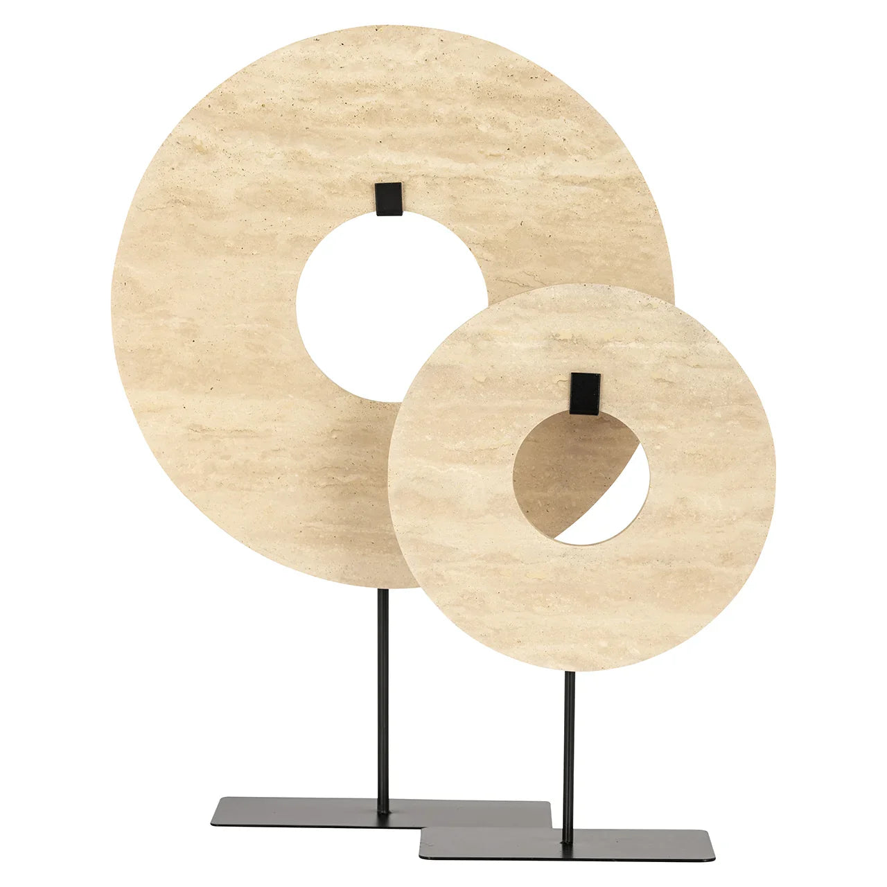 Dekoratīvs priekšmets Richmond Interiors Manou big 42/30/8 cm bēšs - N1 Home